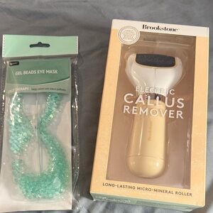 Electric Callus Remover and Gel Beads Eye Mask